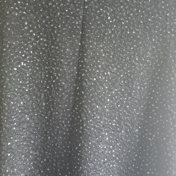 LuLaRoe Carly Hi-Low Black Sparkle Swing Dress Size X-Small - Picture 3 of 8